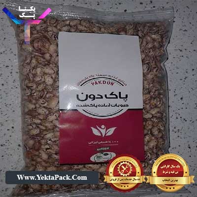 نمونه حبوبات بسته بندی شده